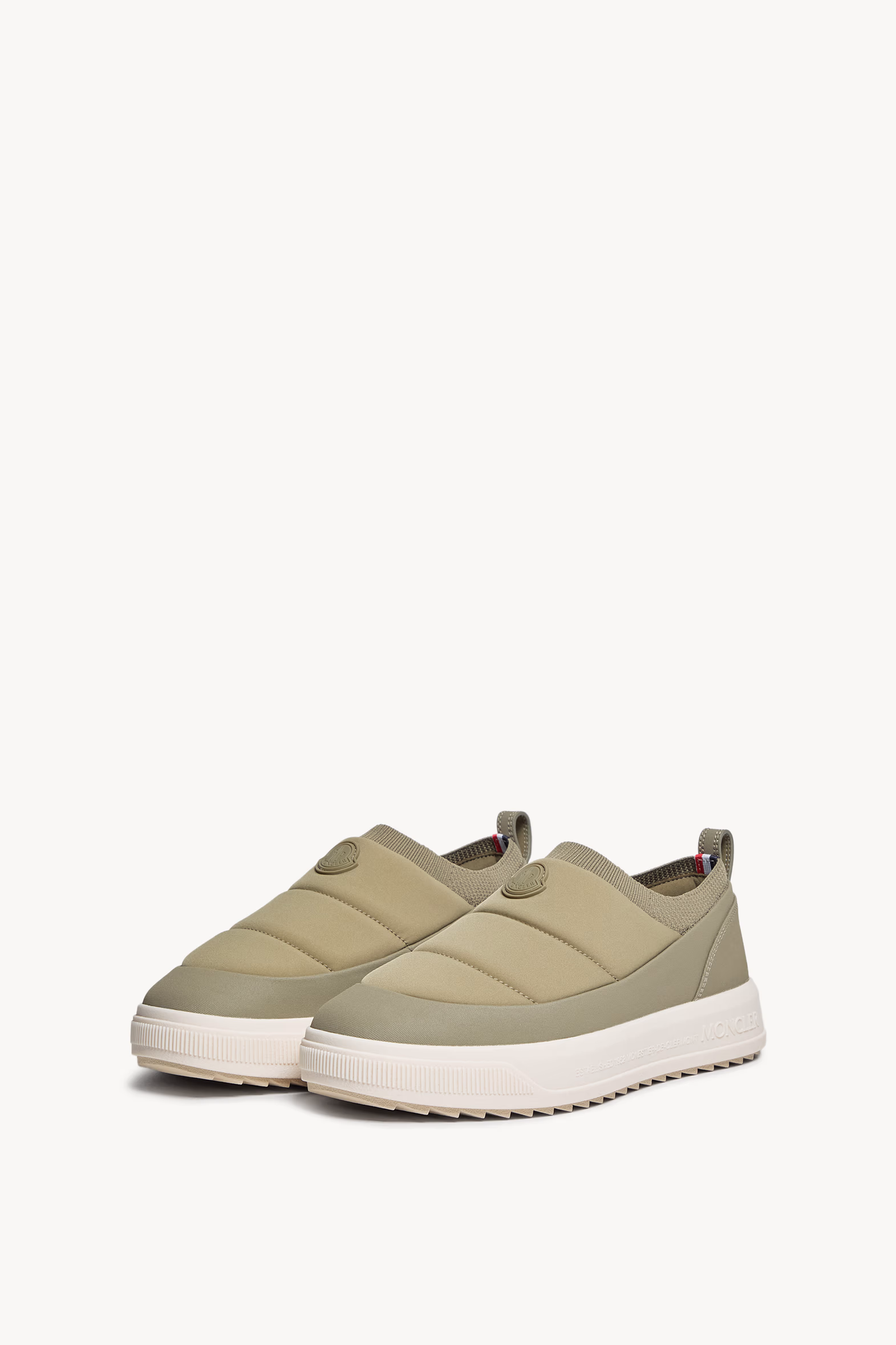 Moncler Altive Slip-On Sneakers Men Sage Green Moncler 4